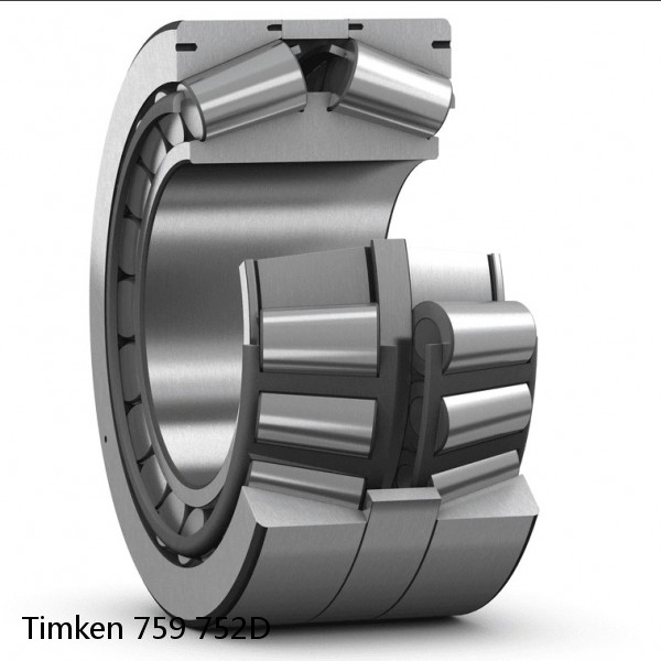 759 752D Timken Tapered Roller Bearing Assembly