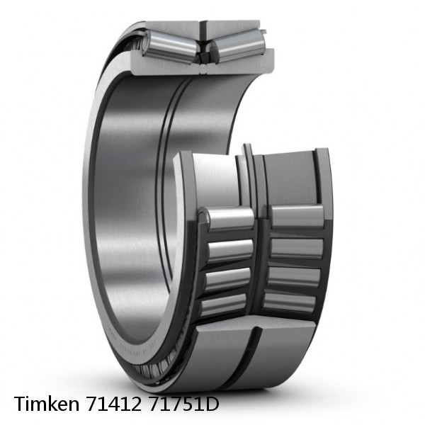 71412 71751D Timken Tapered Roller Bearing Assembly