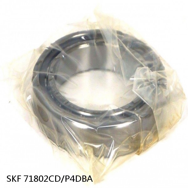 71802CD/P4DBA SKF Super Precision,Super Precision Bearings,Super Precision Angular Contact,71800 Series,15 Degree Contact Angle #1 small image