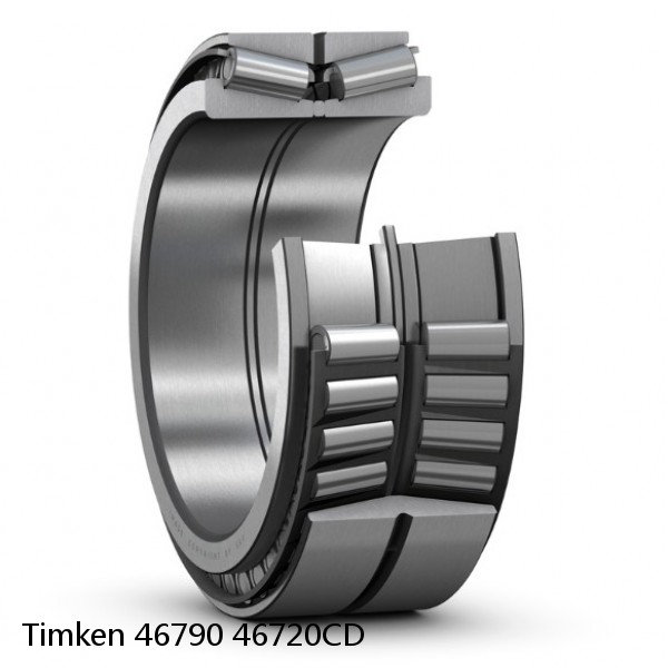 46790 46720CD Timken Tapered Roller Bearing Assembly #1 image