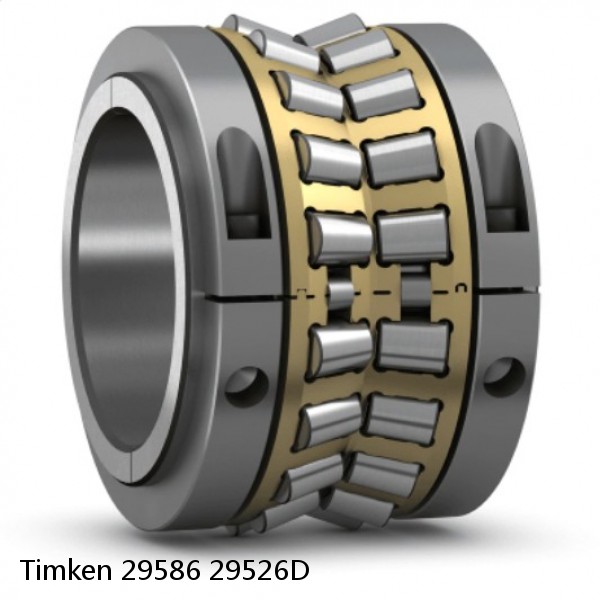 29586 29526D Timken Tapered Roller Bearing Assembly #1 image