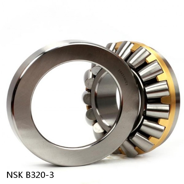 B320-3 NSK Angular contact ball bearing #1 image